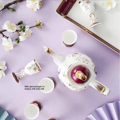 BỘ BÌNH RÓT PHONG CÁCH HOÀNG GIA